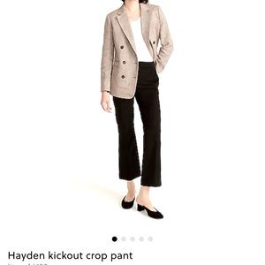J Crew Hayden kick out pant Size 2